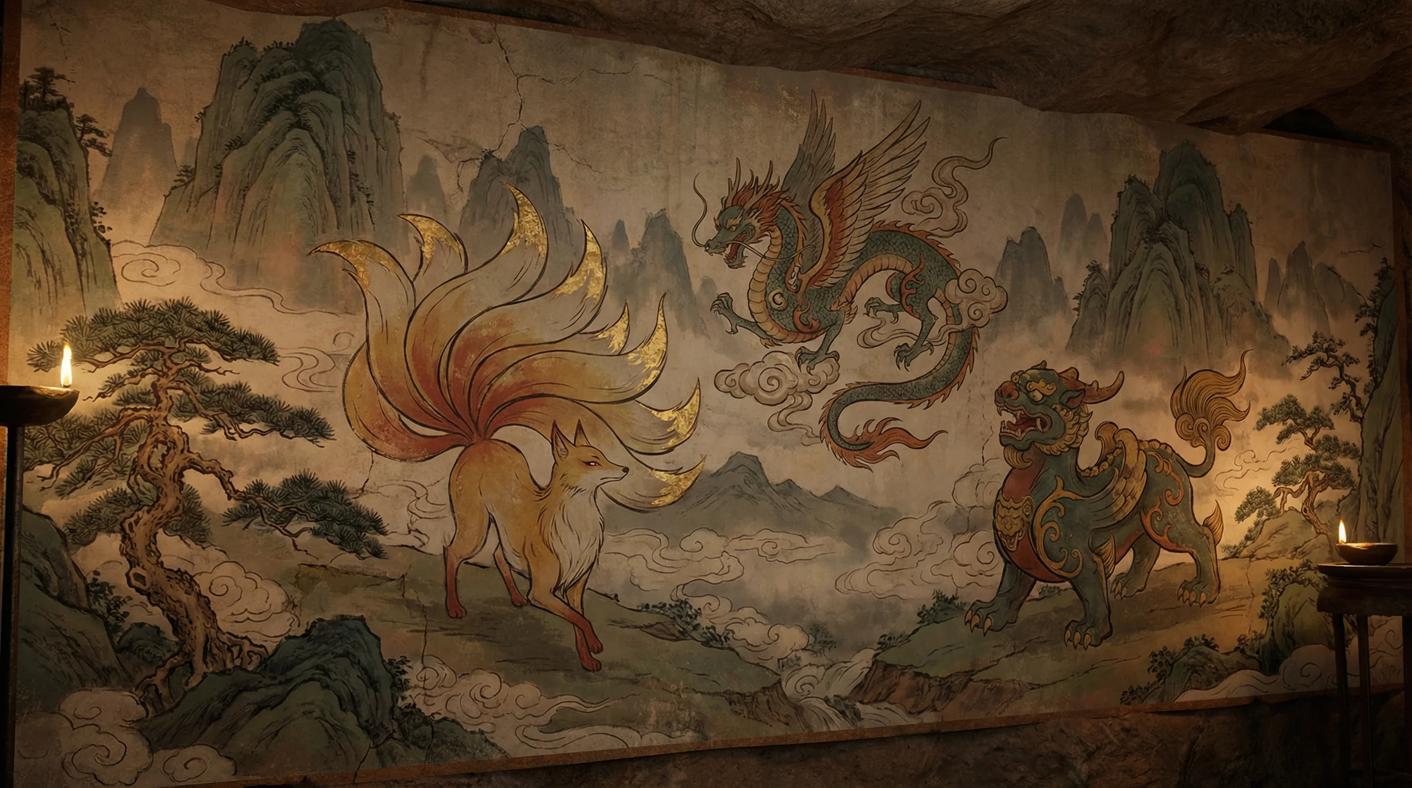 山海经 - 大枪加点 上古神兽动漫